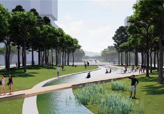 세운재정비촉진지구 조감도. 서울시 제공.